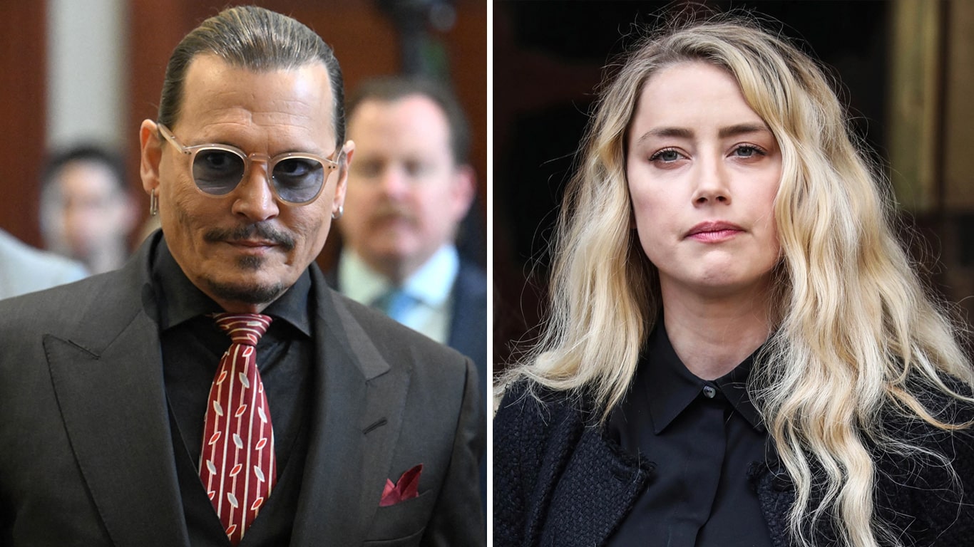 Johnny-Depp-e-Amber-Heard Apesar de tudo, Johnny Depp e Amber Heard estrelaram filme juntos