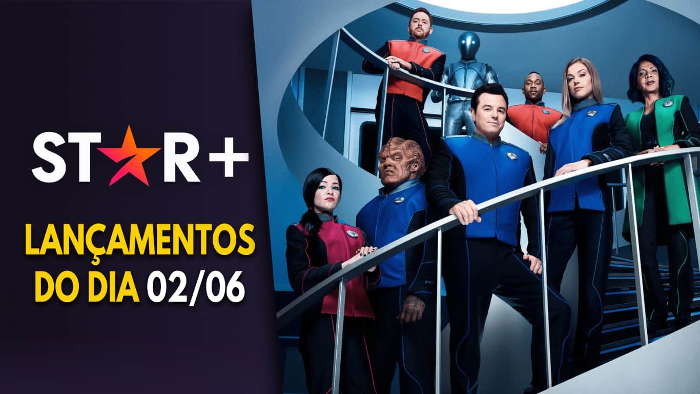 Lancamentos-Star-Plus-02-06-2022 Novos Horizontes: a 3ª temporada de 'The Orville' estreou hoje no Star+