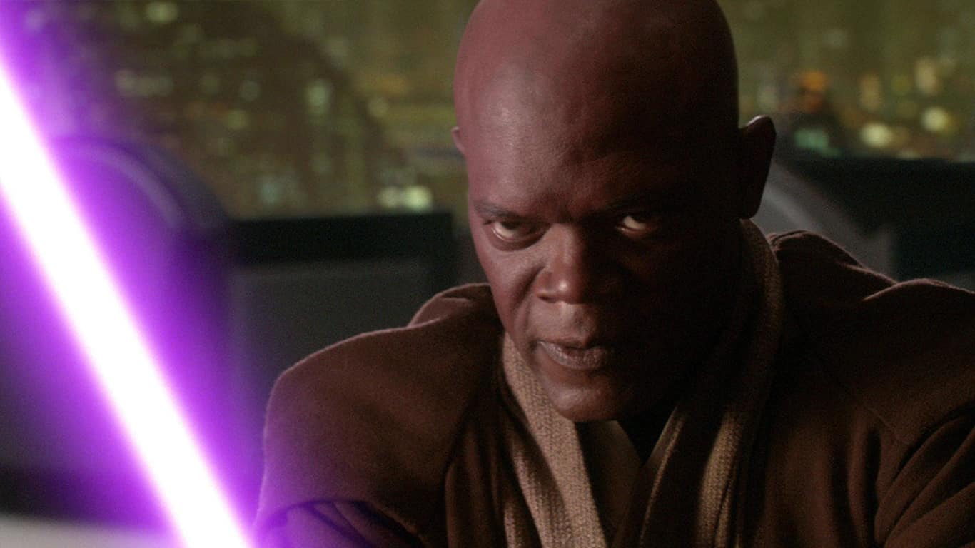 Mace-Windu-Star-Wars Samuel L. Jackson insiste que Mace Windu está vivo e quer sua própria série Star Wars