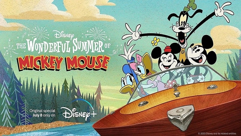 O-Maravilhoso-Verao-do-Mickey-Mouse-Disney-Plus Lançamentos do Disney+ em Julho de 2022 | Lista Completa e Atualizada