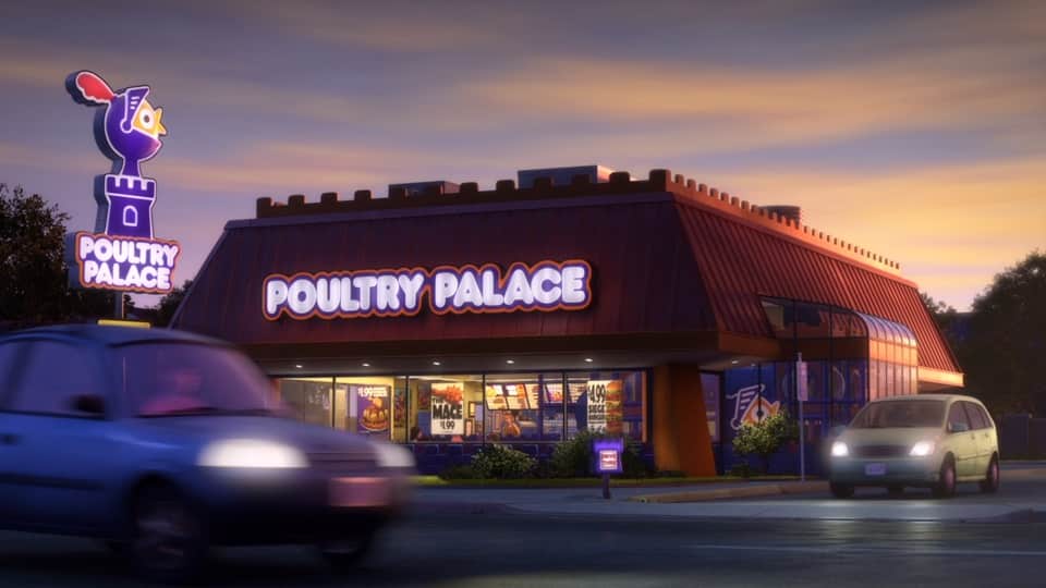 Poultry-Palace-Toy-Story Diretor de 'Lightyear' confirma easter egg de 'Elemental', próximo filme da Pixar