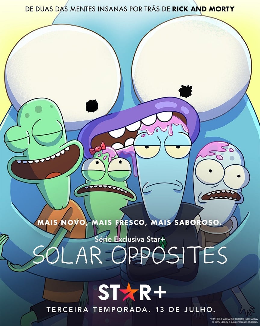 Solar-Opposites-3a-temporada-Star-Plus 3ª temporada de 'Solar Opposites' ganha trailer e data de estreia no Star+