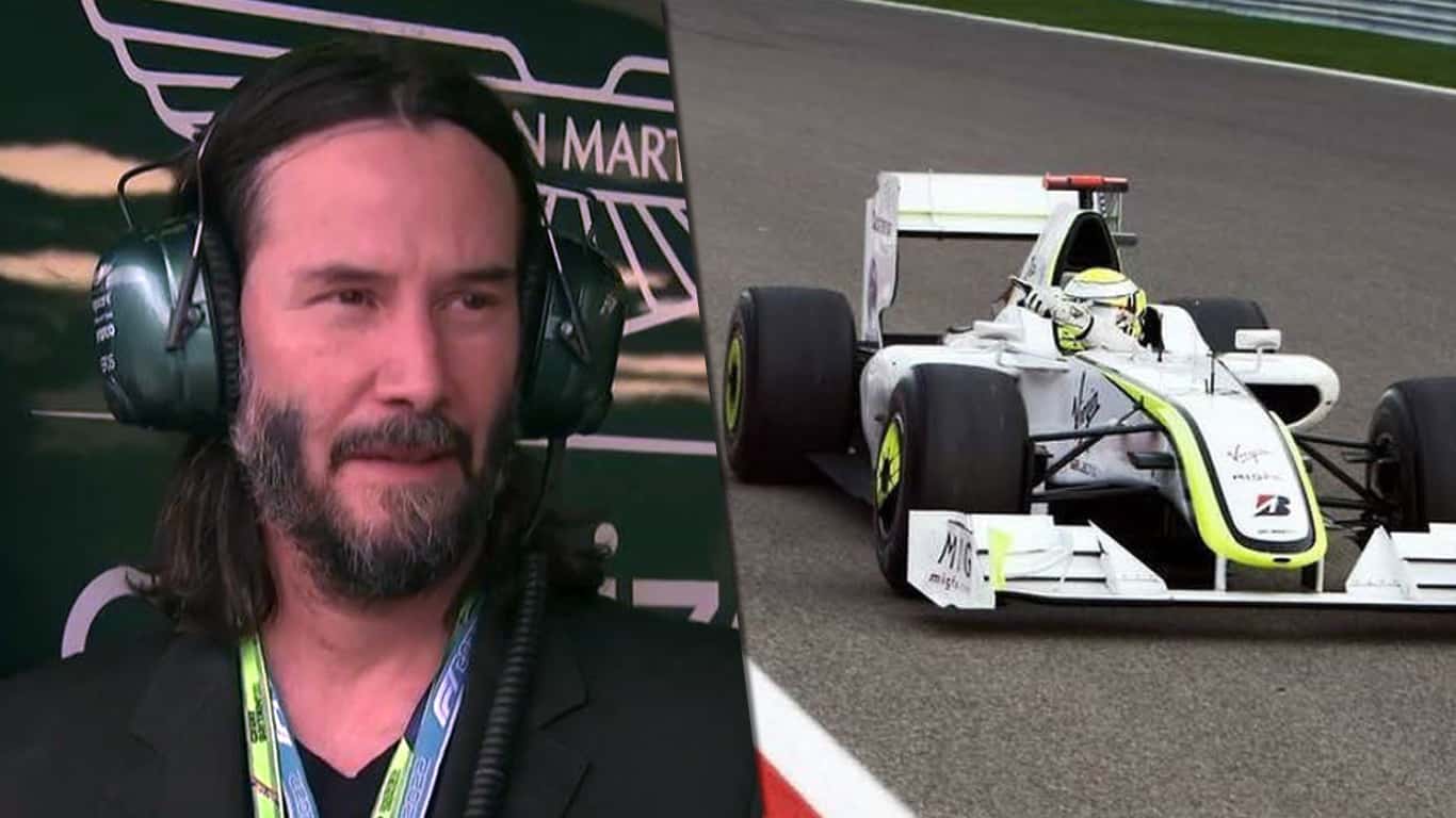 Keanu-Reeves-Formula-1 Keanu Reeves vai apresentar série sobre Fórmula 1 no Disney+