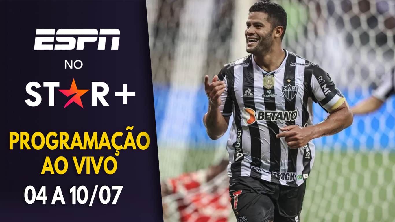 Programacao-Esportiva-ESPN-no-Star-Plus-4-a-10-de-julho-1 ESPN no Star+ | Programação da semana tem jogos de volta da Libertadores