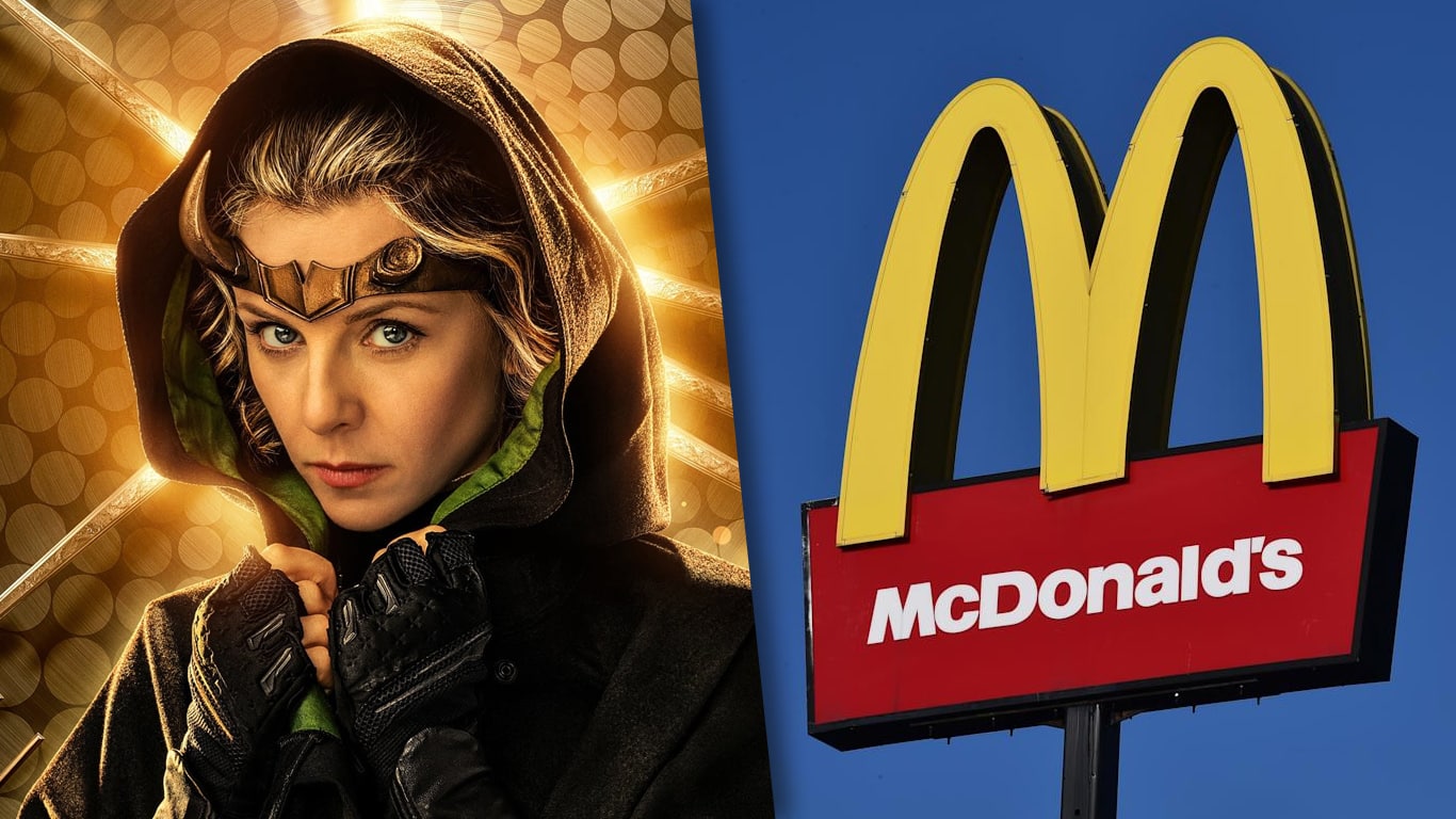 Sylvie-McDonalds McDonald's faz mistério com cena da 2ª temporada de Loki