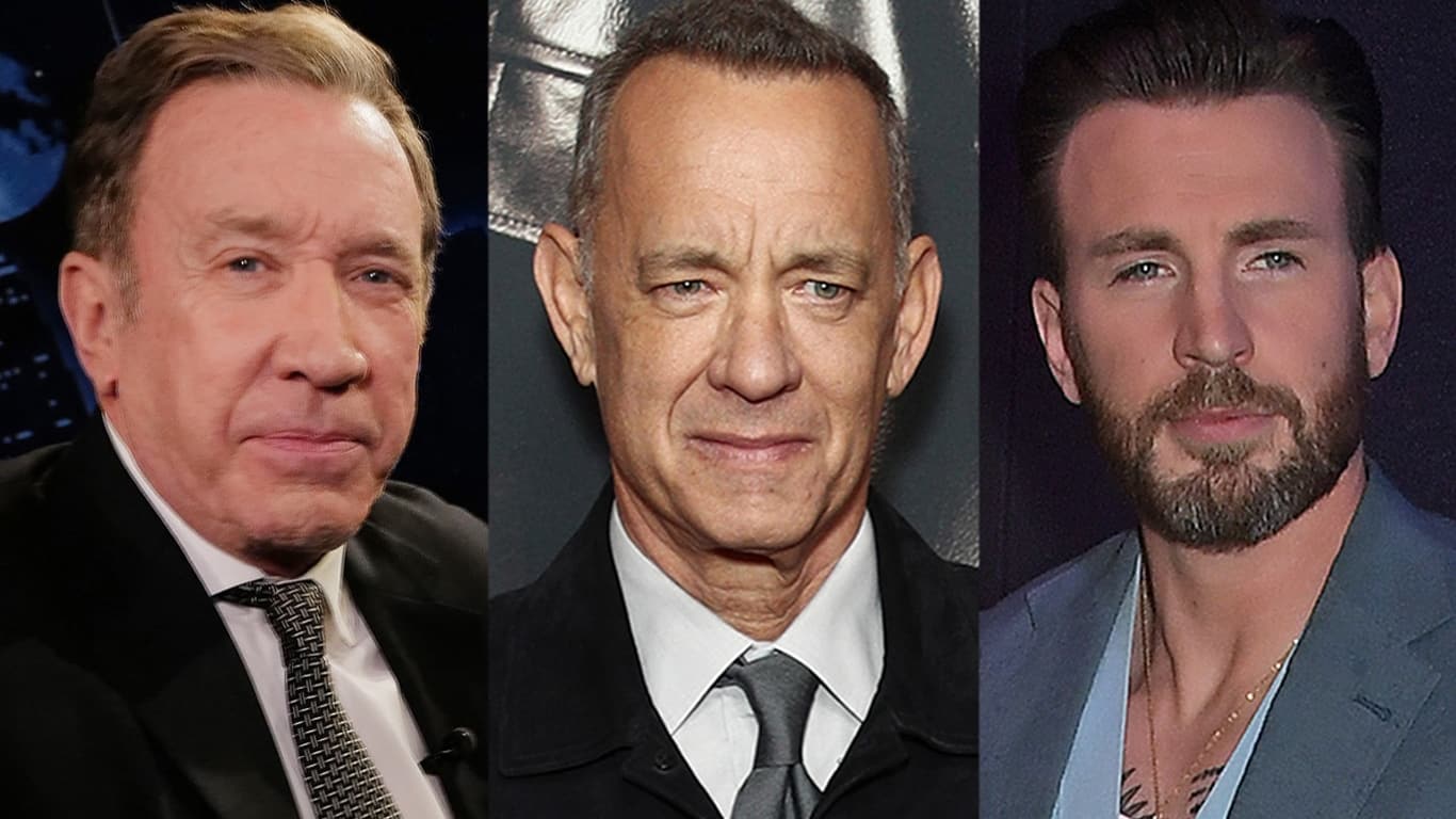 Tim-Allen-Tom-Hanks-e-Chris-Evans Lightyear: Tom Hanks não entende substituição de Tim Allen por Chris Evans