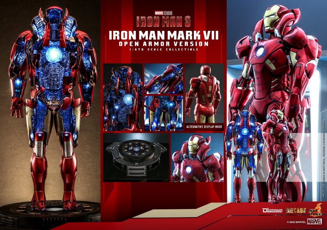 Armadura-do-Homem-de-Ferro-Mark-VII-12 Marvel revela interior da armadura do Homem de Ferro