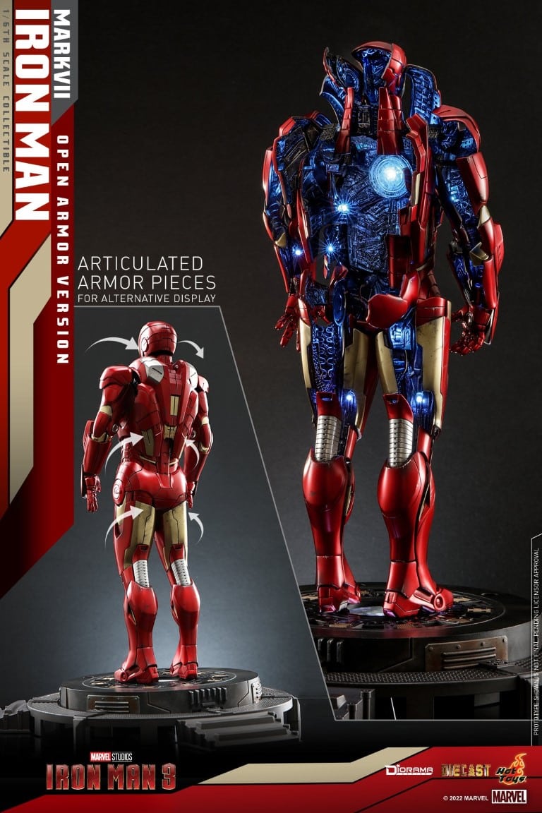 Armadura-do-Homem-de-Ferro-Mark-VII-6 Marvel revela interior da armadura do Homem de Ferro