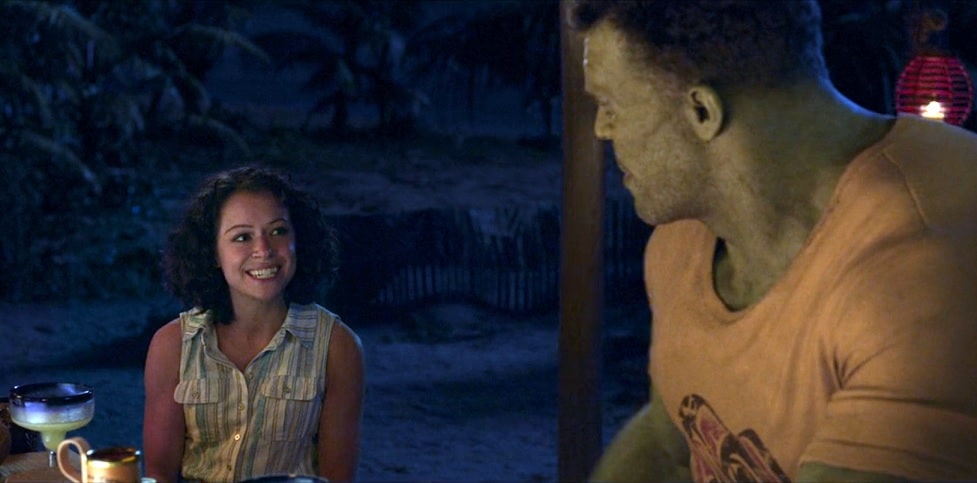 Jennifer-Walters-e-Bruce-Banner 'Mulher-Hulk' resolve mistério em torno da virgindade do Capitão América
