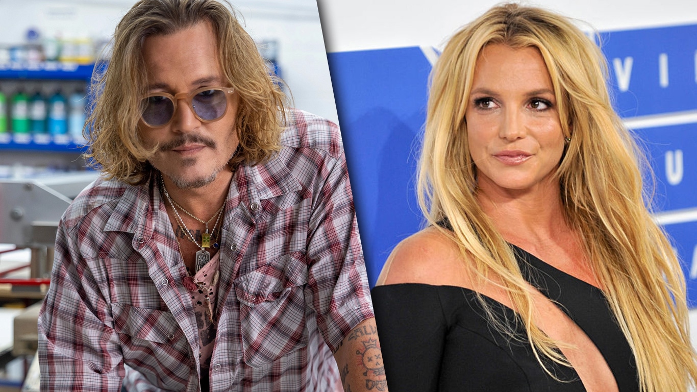 Johnny-Depp-e-Britney-Spears-1 Britney Spears compartilha frase de Johnny Depp