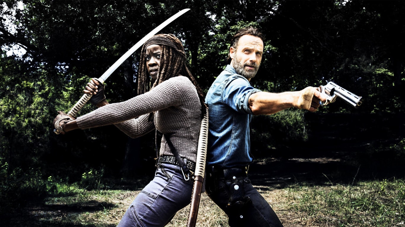 Michonne-e-Rick-Grimes The Walking Dead: spin-off de Michonne e Rick será uma história épica de amor