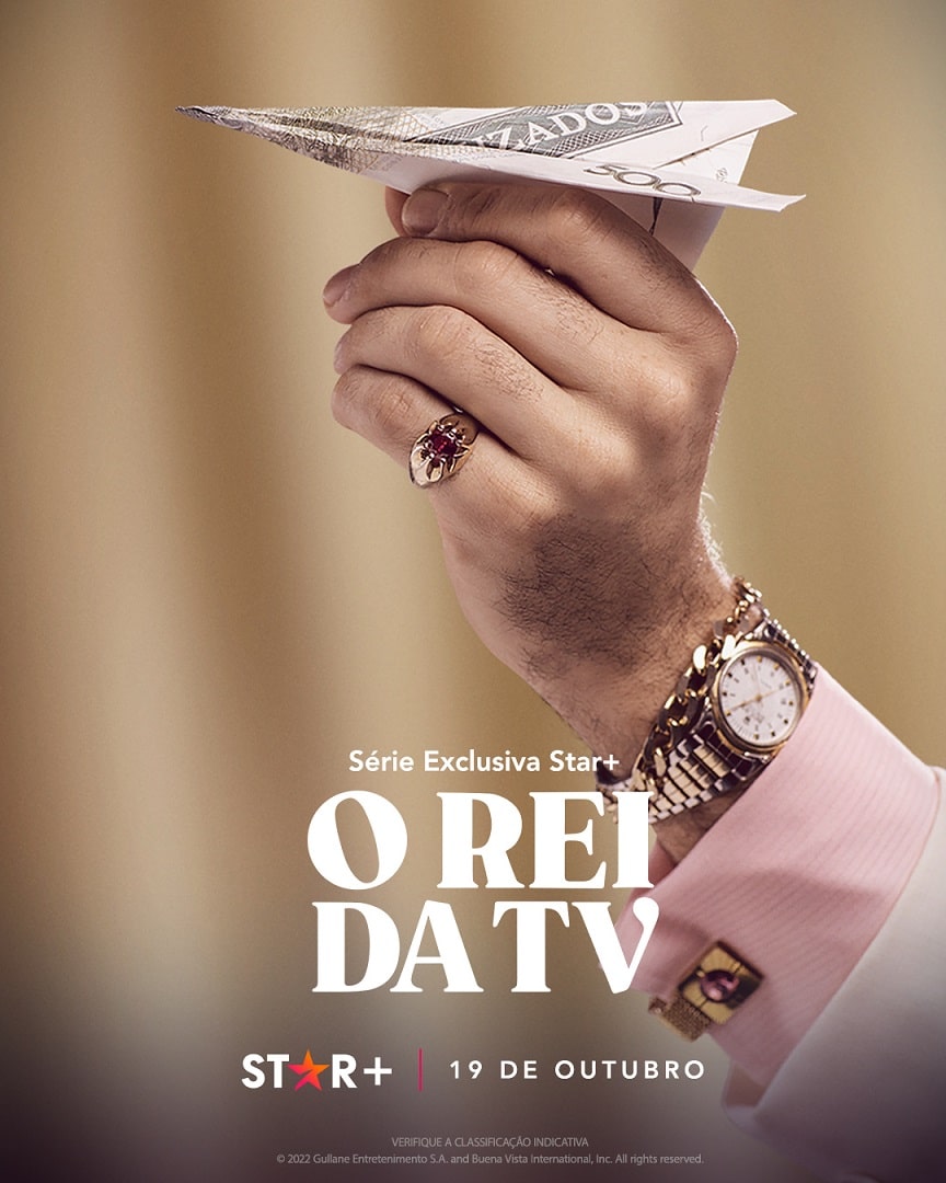 O-Rei-da-TV-Poster O Rei da TV: Star+ divulga trailer e data da série sobre Silvio Santos