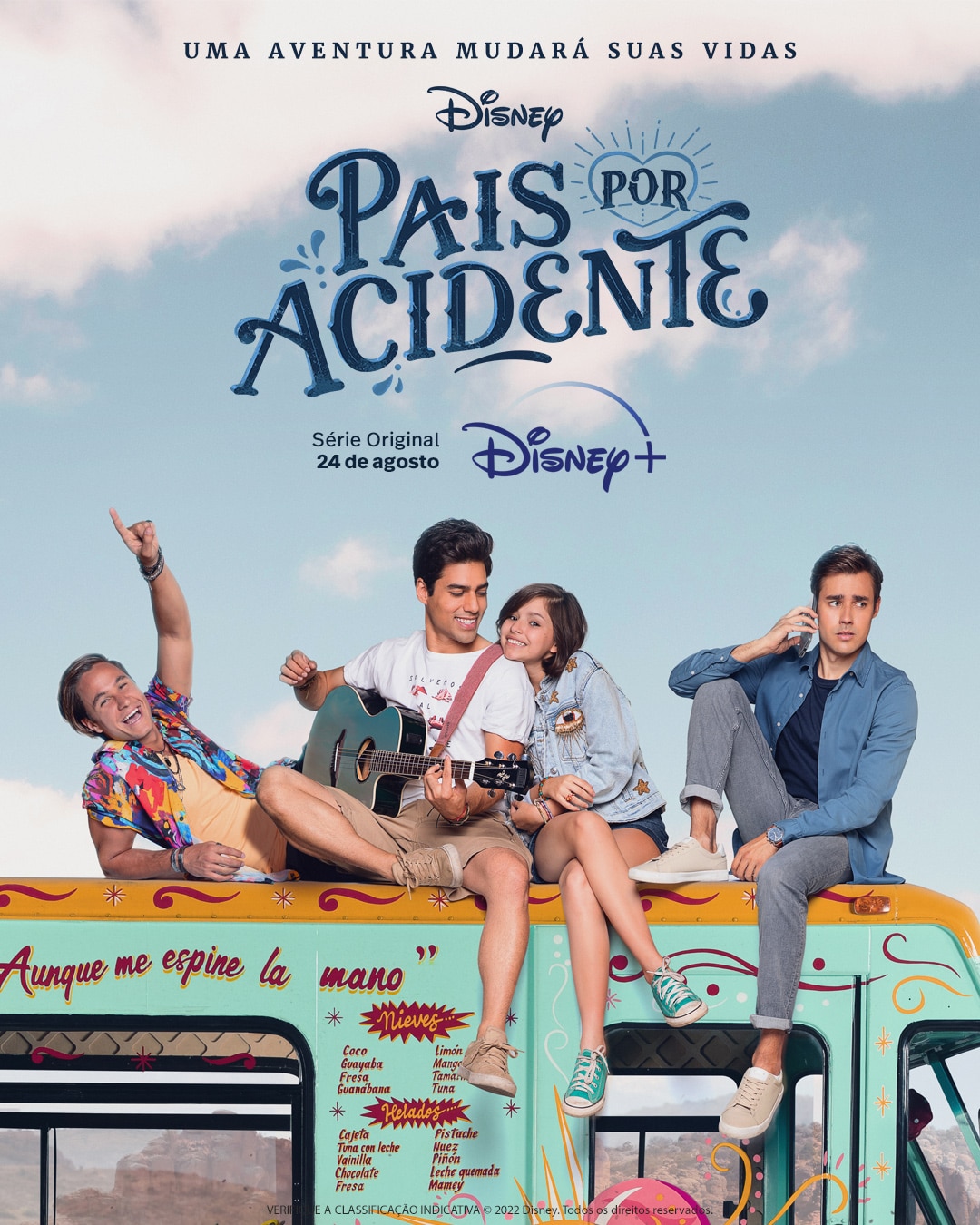 Pais-por-Acidente-Poster-Disney-Plus Pais Por Acidente: Disney+ divulga trailer e data da nova série mexicana