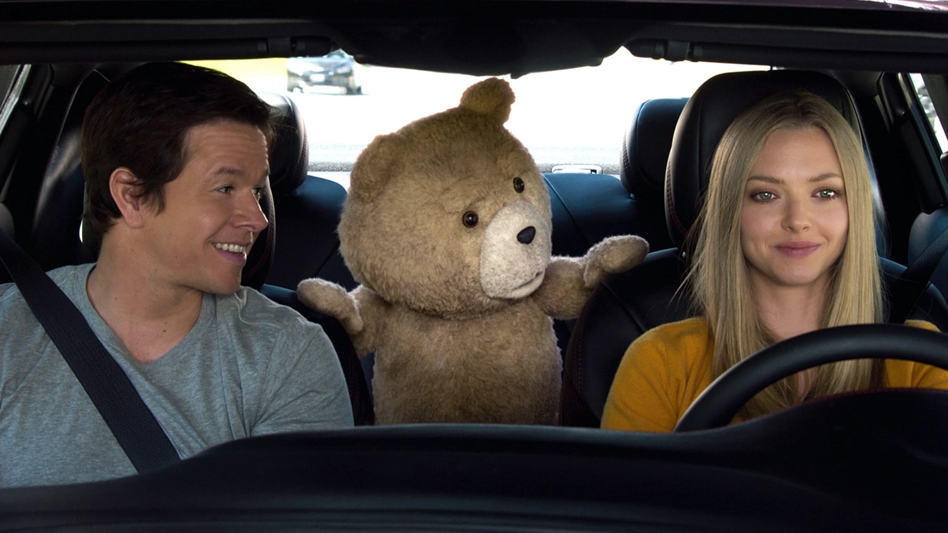 Ted-2-Star-Plus Star+ remove o filme 'Ted 2', com Amanda Seyfried, Seth MacFarlane e Mark Wahlberg
