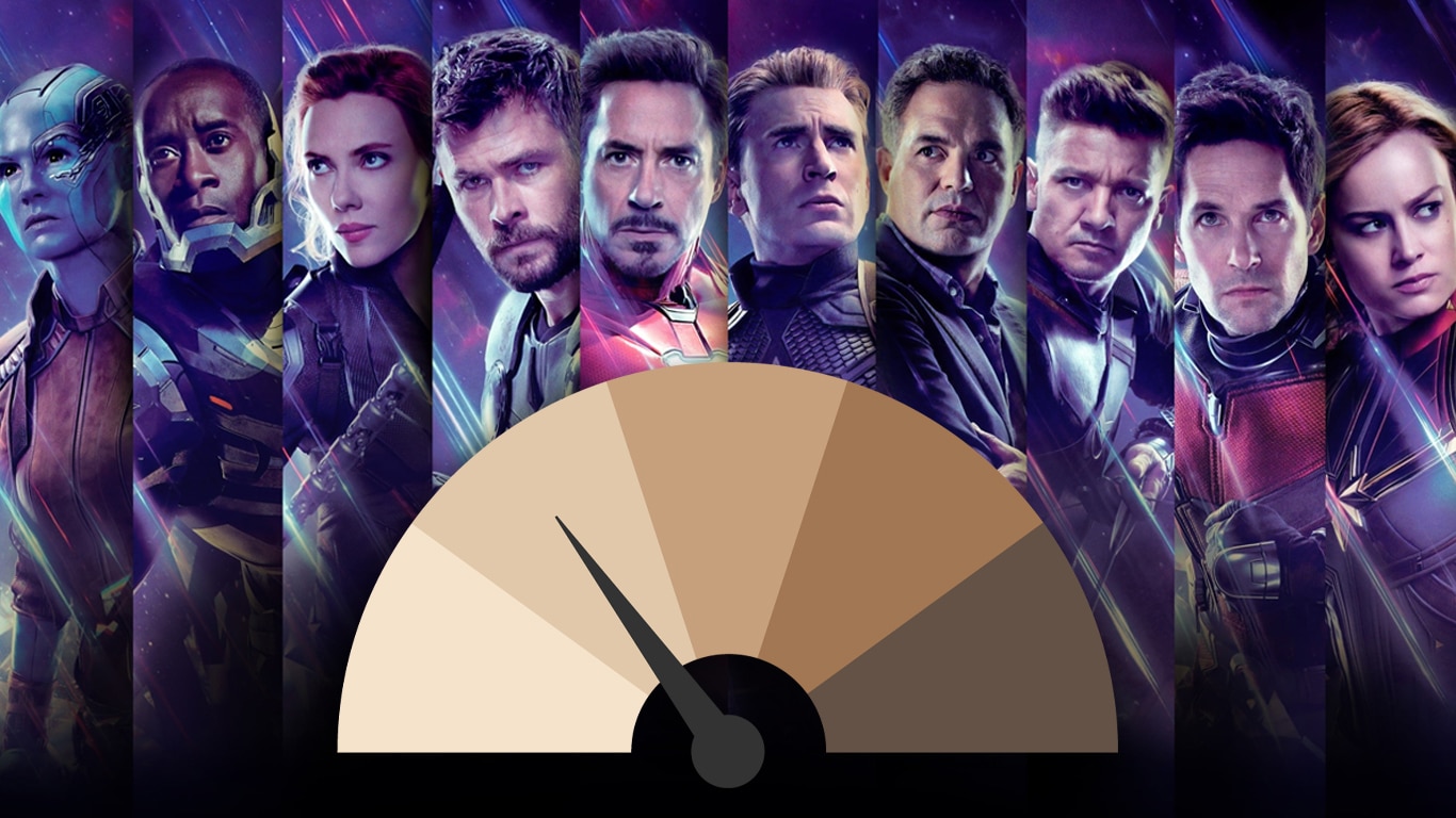 Vingadores-Ultimato-The-Beige-Index The Beige Index: novo site mede a diversidade no elenco de um filme