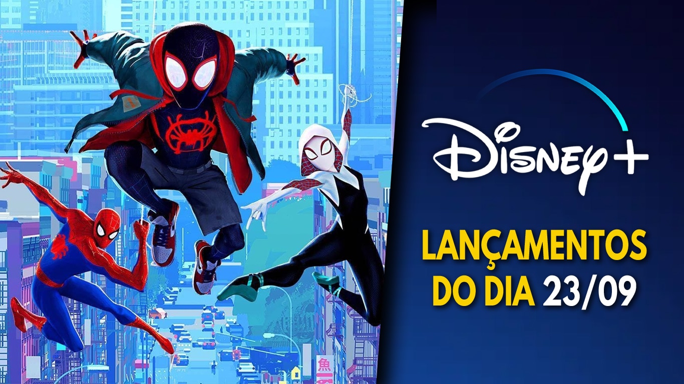 Lancamentos-Disney-Plus-23-09-2022 'Homem-Aranha no Aranhaverso' já está disponível no Disney+
