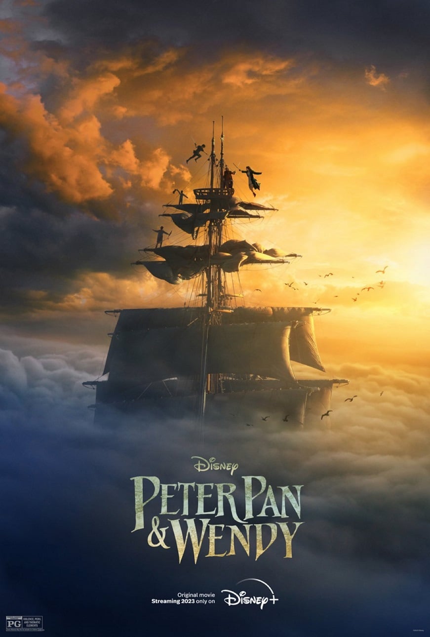 Peter-Pan-e-Wendy-Poster-Disney-Plus Peter Pan & Wendy: Disney revela primeiro pôster do filme