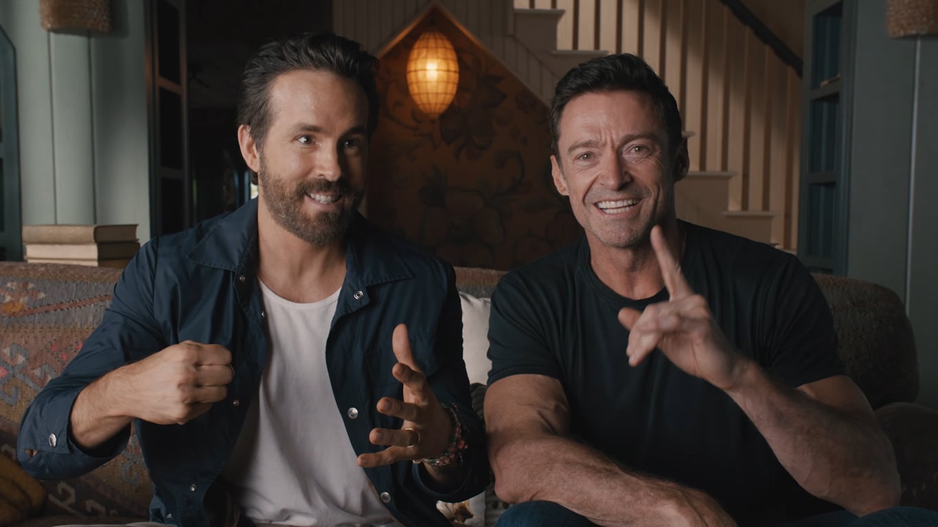 Ryan-Reynolds-e-Hugh-Jackman Ryan Reynolds e Hugh Jackman explicam retorno do Wolverine em novo vídeo