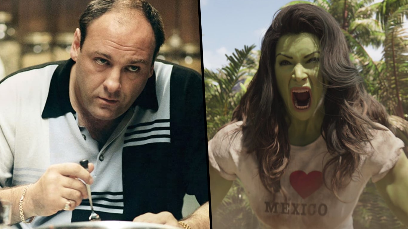 Tony-Soprano-e-Mulher-Hulk Fãs se revoltam com 2 spoilers de 'Família Soprano' em 'Mulher-Hulk'
