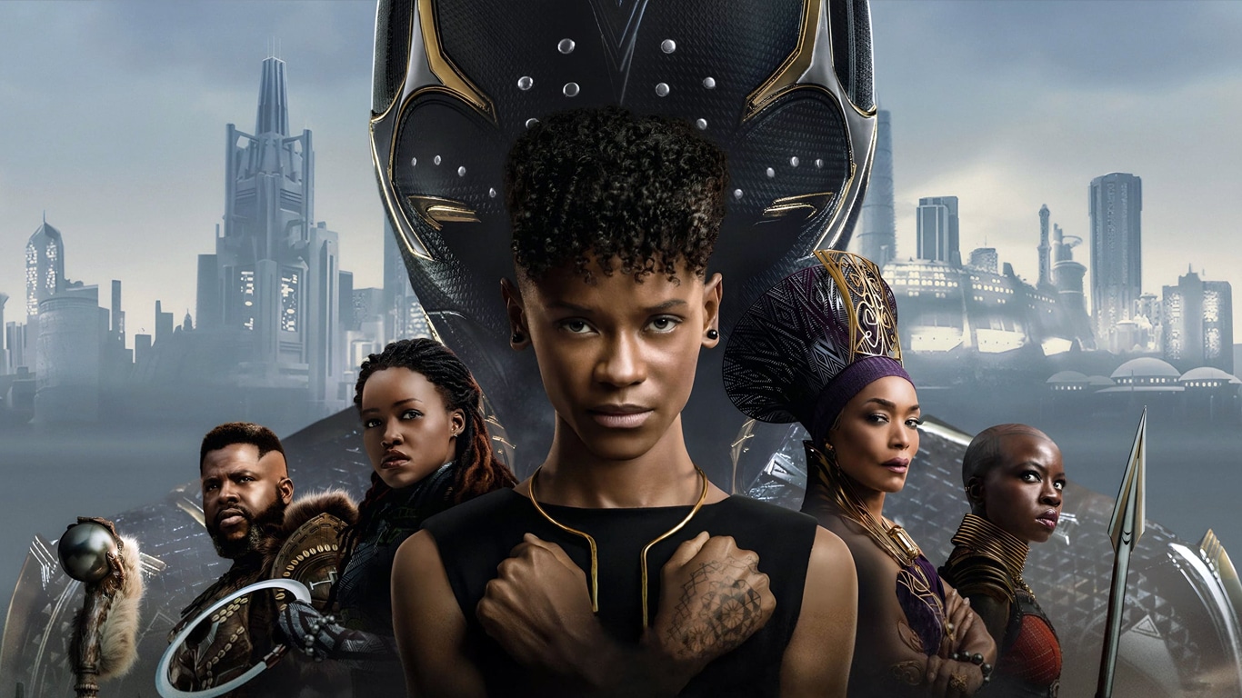 Pantera-Negra-Wakanda-Para-Sempre-Elenco Pantera Negra 2: elenco recebeu e-mails da Marvel com assuntos proibidos