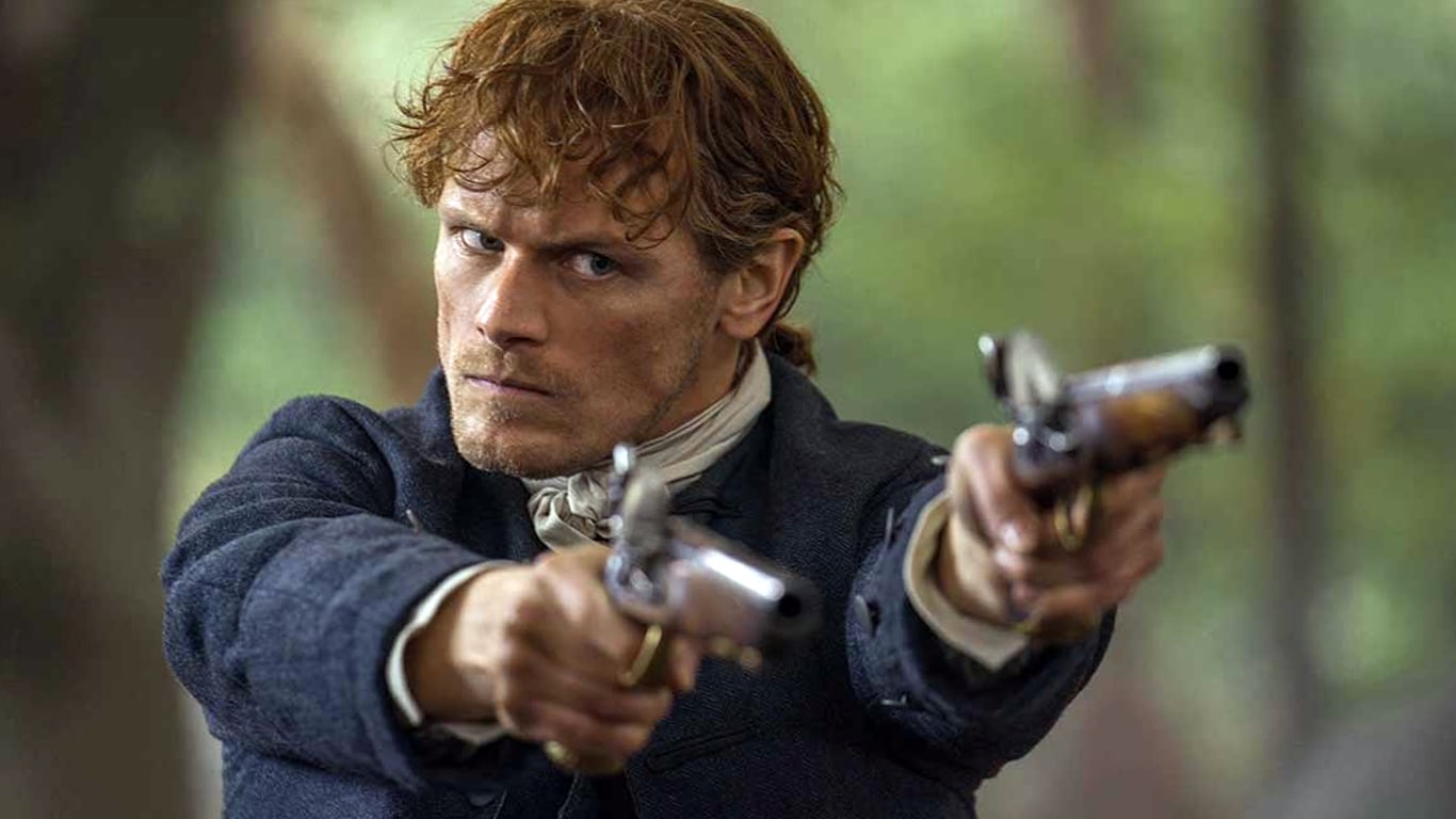 Sam-Heughan-em-Outlander Outlander: Sam Heughan diz que spin-off pode ter ainda mais sucesso