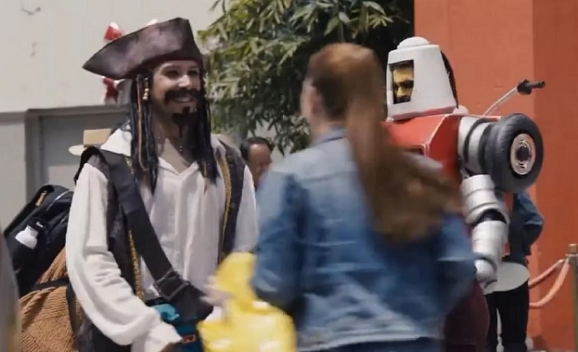 Jack-Sparrow-em-Guardioes-da-Galaxia-Especial-de-Festas Novo Especial da Marvel trouxe Jack Sparrow de volta no Disney+