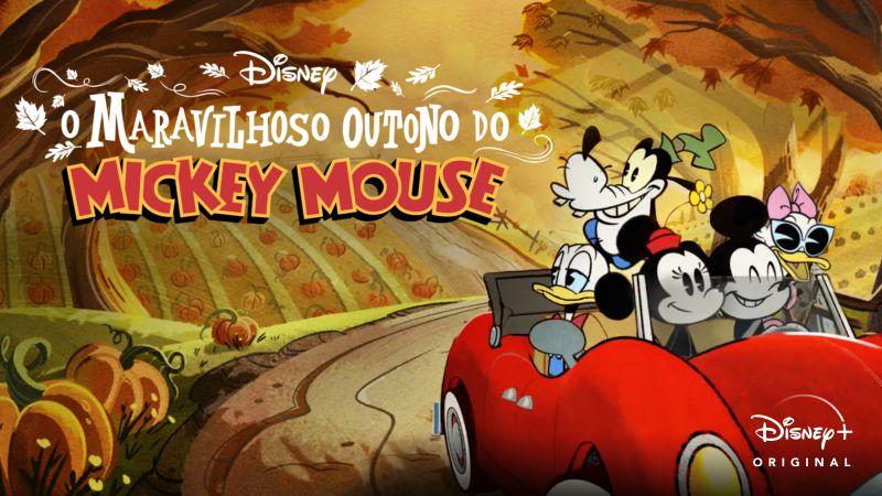 O-Maravilhoso-Outono-de-Mickey-Mouse-Disney-Plus Desencantada estreou junto com especiais do Mickey no Disney+!