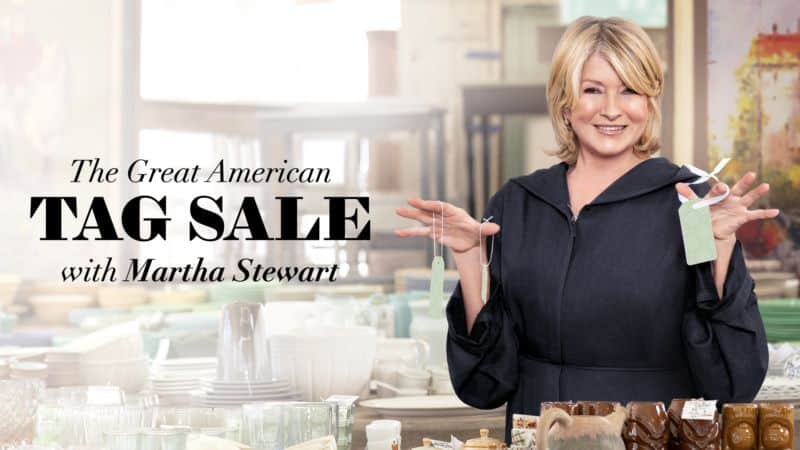 The-Great-American-Tag-Sale-with-Martha-Stewart-Star-Plus O Star+ lançou mais 8 filmes e documentários; veja a lista (11/11)
