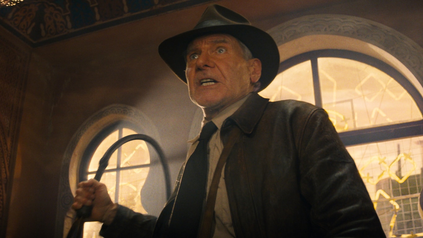 Harrison-Ford-em-Indiana-Jones-5 Indiana Jones 5: Harrison Ford fez referência a Han Solo no trailer?