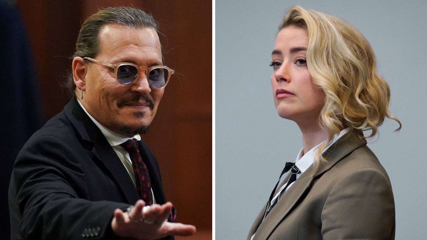 Johnny-Depp-e-Amber-Heard-Tribunal Amber Heard e Johnny Depp fazem acordo e ator vai doar o dinheiro para caridade