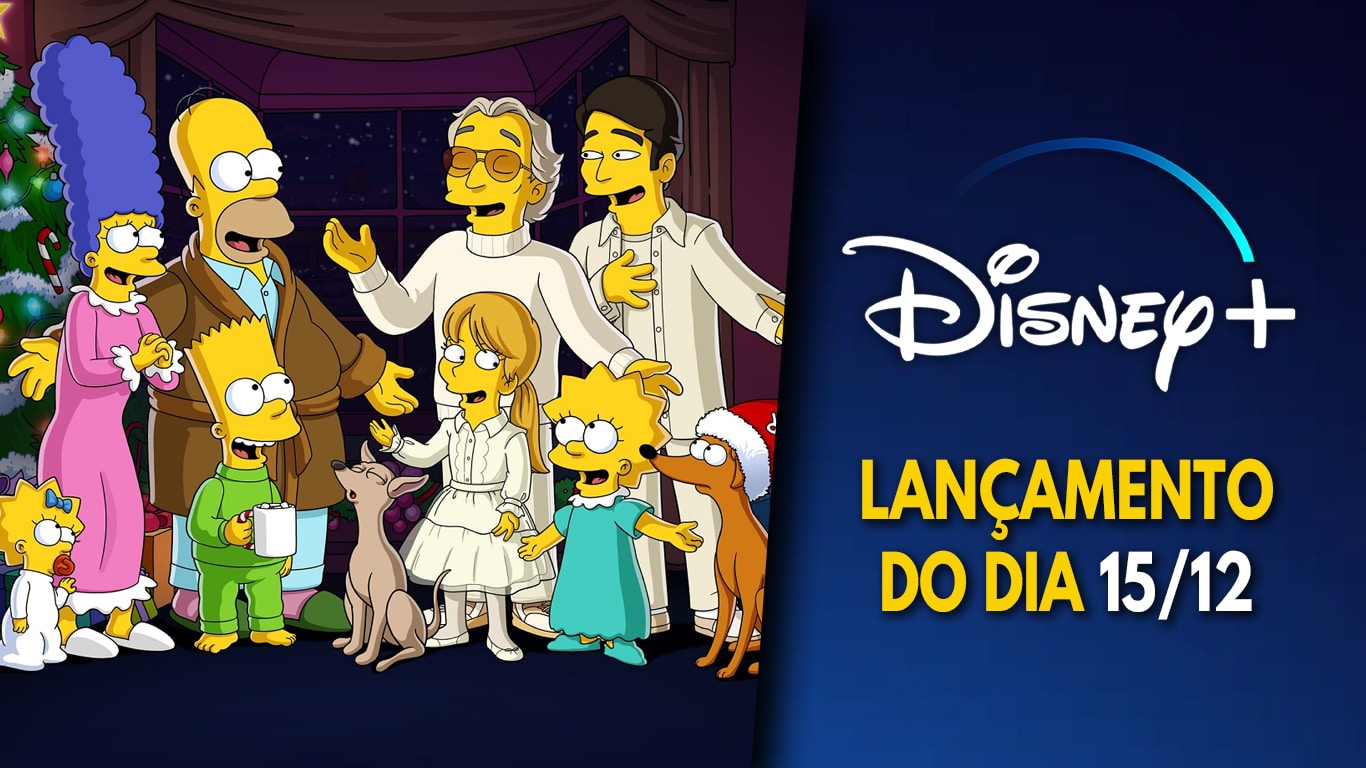 Lancamentos-do-dia-Disney-Plus-15-12-2022 Star+ e Disney+ lançaram especial de Natal dos Simpsons