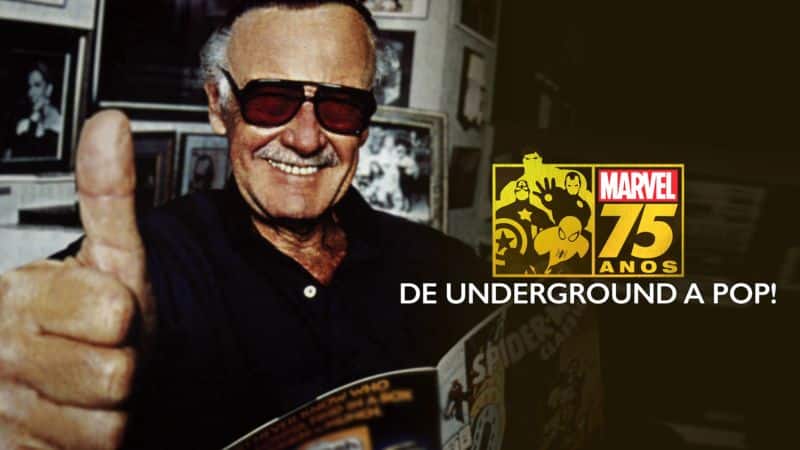 Marvel-75-Anos-De-Underground-a-Pop-Disney-Plus Novo especial de Stan Lee no Disney+ ganha trailer oficial