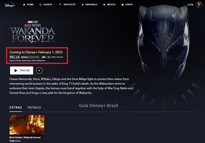 Data-Pantera-Negra-2-Disney-Plus Agora é oficial: Disney+ anuncia data de Pantera Negra 2