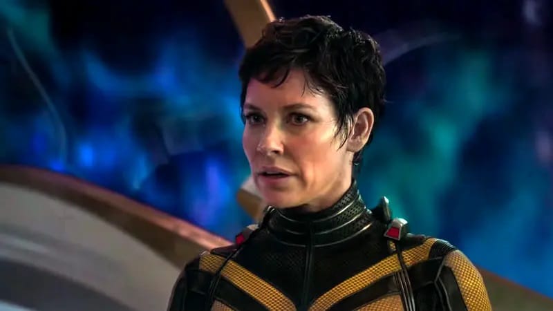 Evangeline-Lilly-Hope-Van-Dyne-A-Vespa Paul Rudd revela a pior semelhança entre Kathryn Newton e Tom Holland