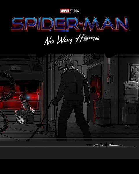 Homem-Aranha-Sem-Volta-Para-Casa-storyboard-Abutre Arte oficial confirma personagem cortado de Homem-Aranha: Sem Volta Para Casa