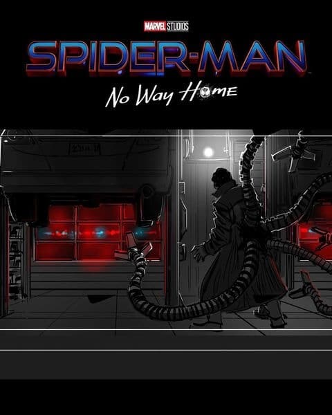 Homem-Aranha-Sem-Volta-Para-Casa-storyboard-Doutor-Octopus Arte oficial confirma personagem cortado de Homem-Aranha: Sem Volta Para Casa