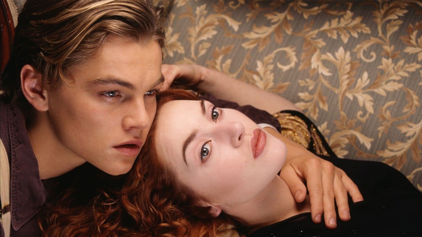 Leonardo-DiCaprio-e-Kate-Winslet-em-Titanic Titanic ganha trailer do relançamento em 3D e 4K nos cinemas