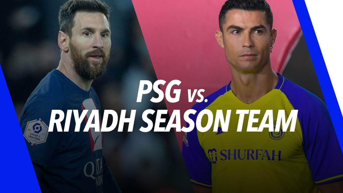 PSG-x-Al-Nassr-Al-Hilal-All-Stars Star+ vai transmitir estreia de CR7 na Arábia contra o PSG de Messi, Neymar e Mbappé!
