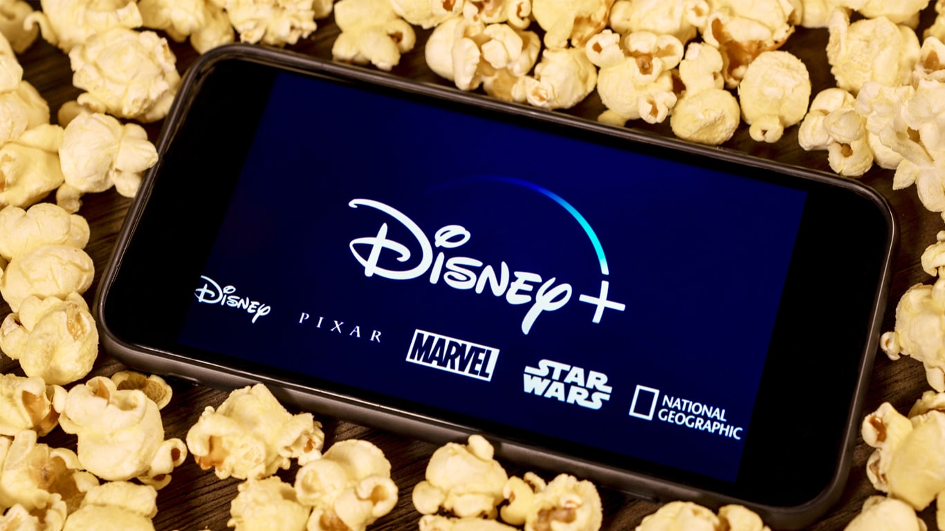 Disney-Plus-logo-Pipoca O filme live-action mais assistido por streaming em 2023 é do Disney+