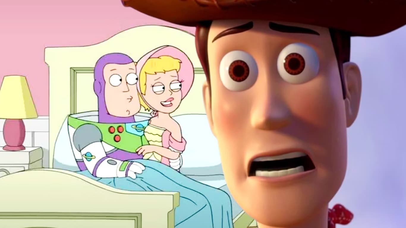 Family-Guy-Toy-Story-5 Family Guy pega pesado com a Pixar 'vazando' cena de Toy Story 5