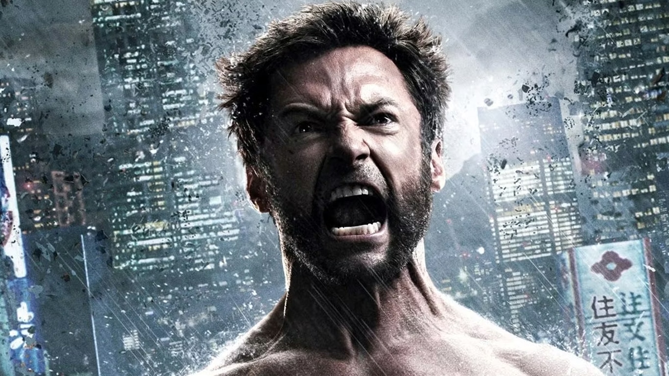 Hugh-Jackman-Wolverine Hugh Jackman exibe músculos do Wolverine em preparação para Deadpool 3
