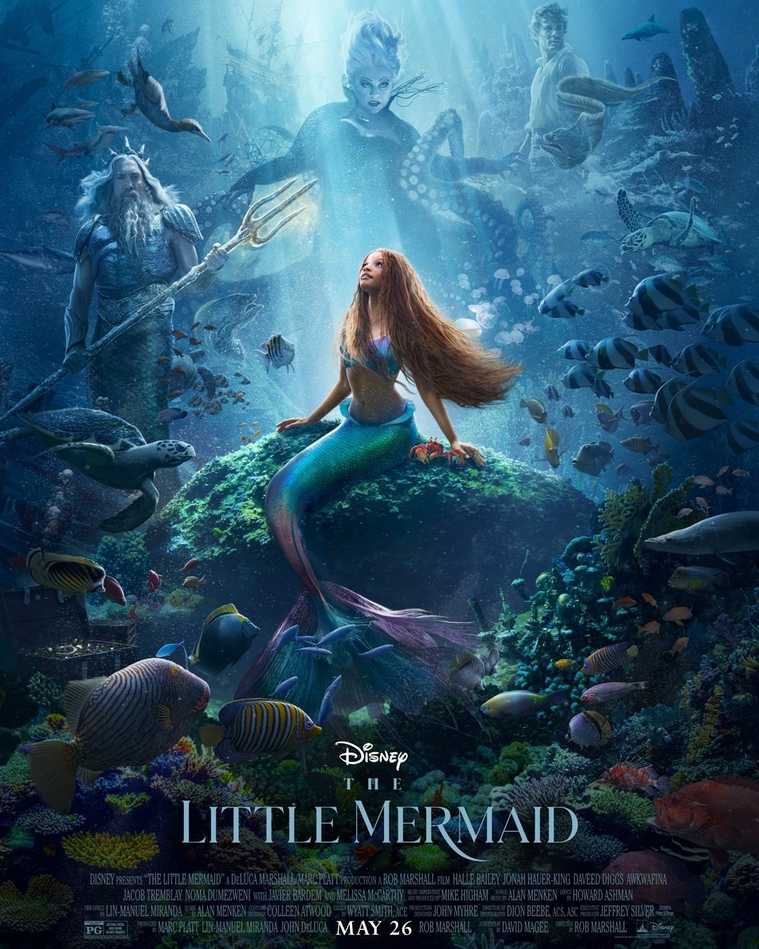 A-Pequena-Sereia-Poster A Pequena Sereia | Saiu o trailer oficial do live-action da Disney
