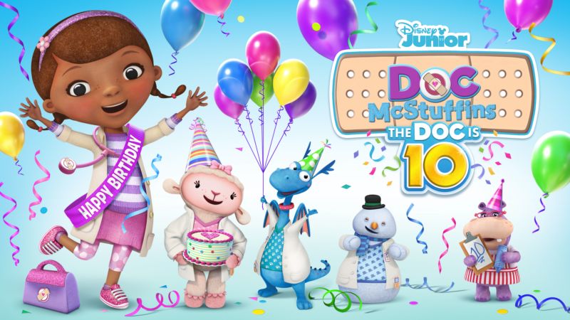 Doc-McStuffins-The-Doc-Is-10-Disney-Plus Disney+ lança anime da Marvel e especial da Doutora Brinquedos