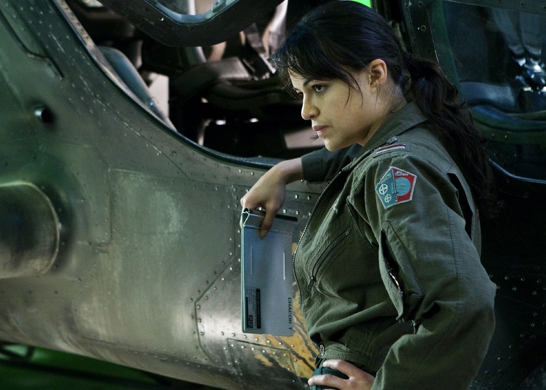 Michelle-Rodriguez-como-Capita-Trudy-Chacon Michelle Rodriguez explica por que recusou participar de Avatar 2