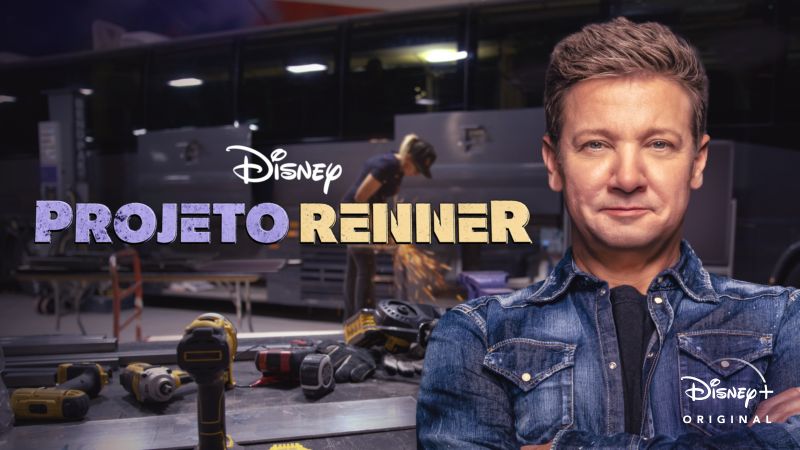 Projeto-Renner-Disney-Plus Disney+ anuncia especial com Jeremy Renner sobre seu acidente