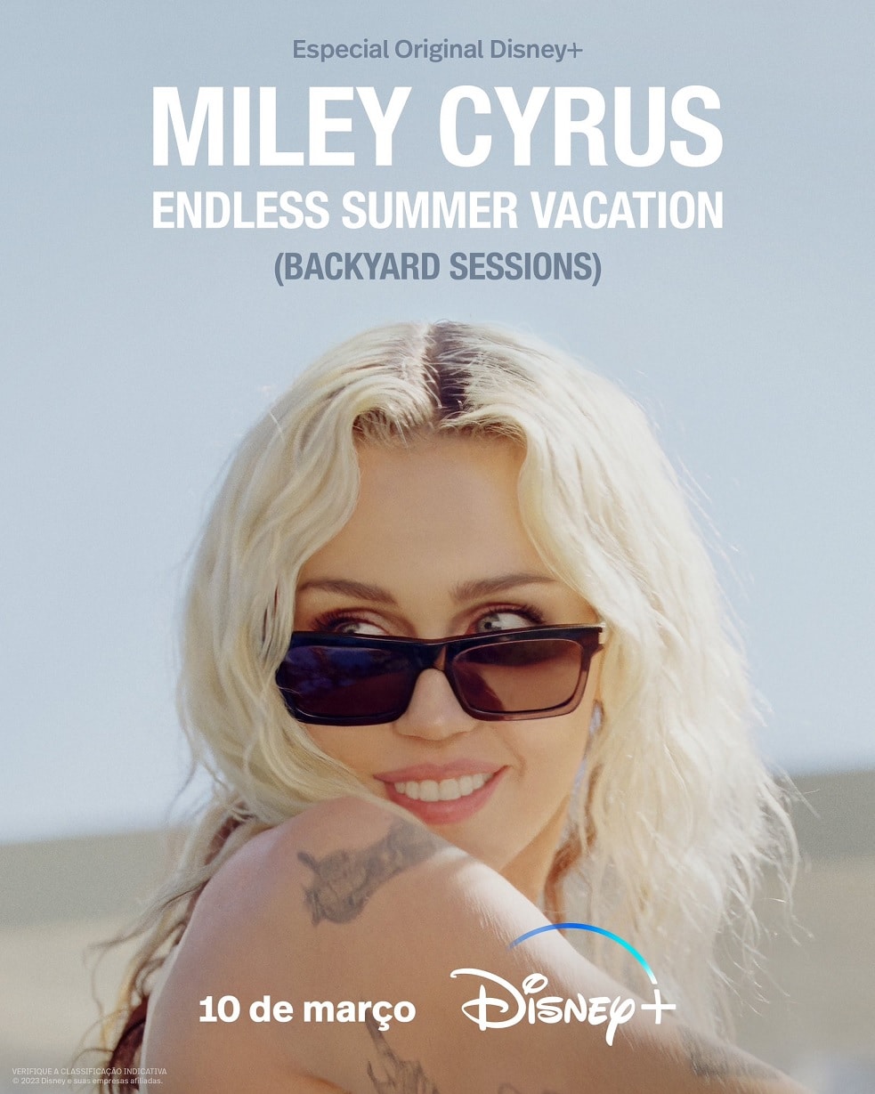 miley-Cyrus-Endless-Summer-Vacation-Poster Miley Cyrus anuncia especial no Disney+ junto com o lançamento de seu novo álbum