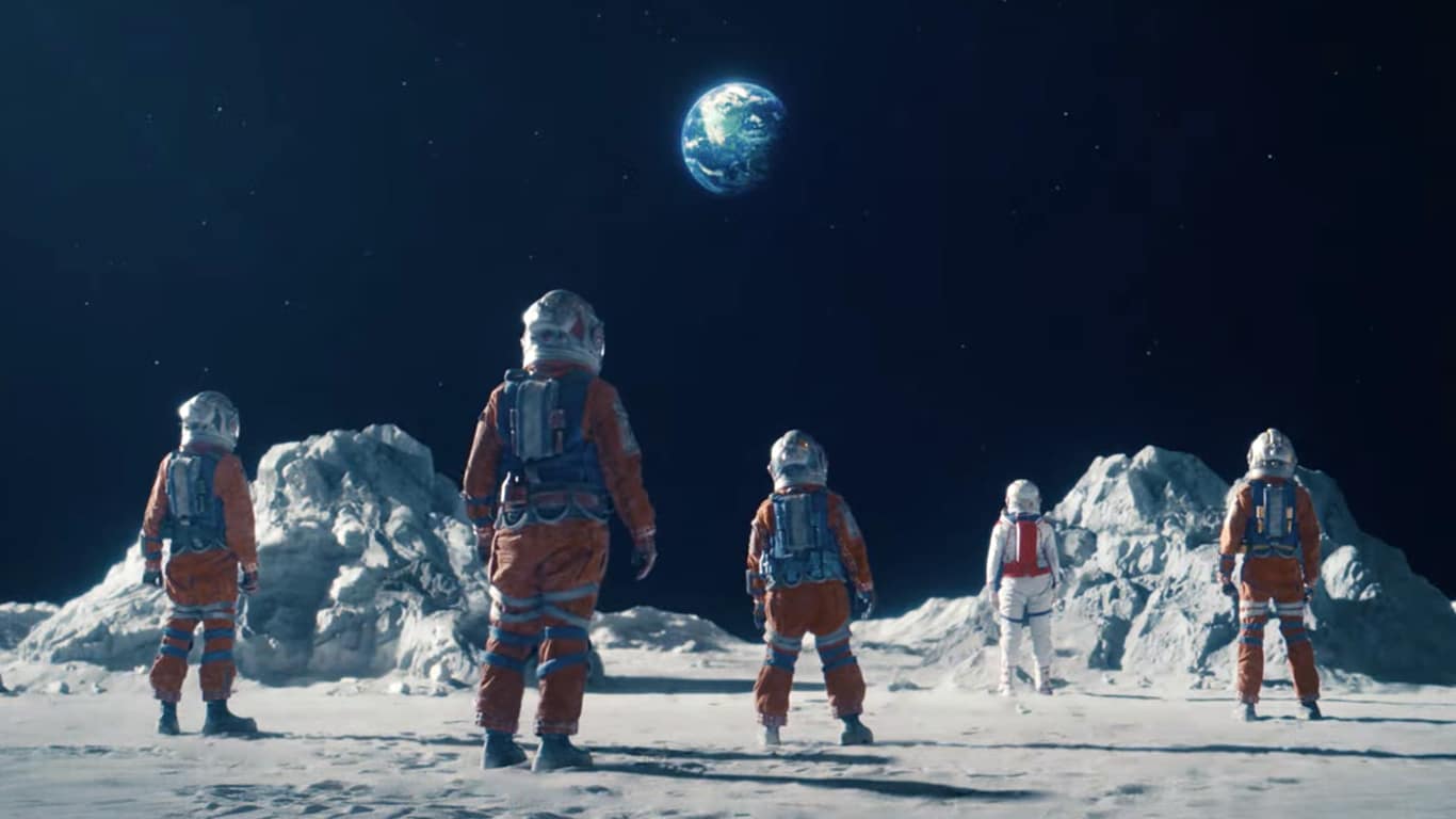 A-Cratera-Disney A Cratera | Novo filme da Disney lança trailer com amigos explorando a Lua