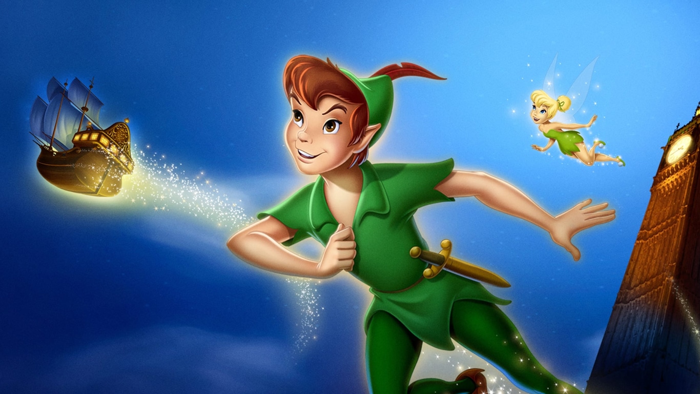 As-Aventuras-de-Peter-Pan-Disney Peter Pan quase foi cancelado por causa da guerra