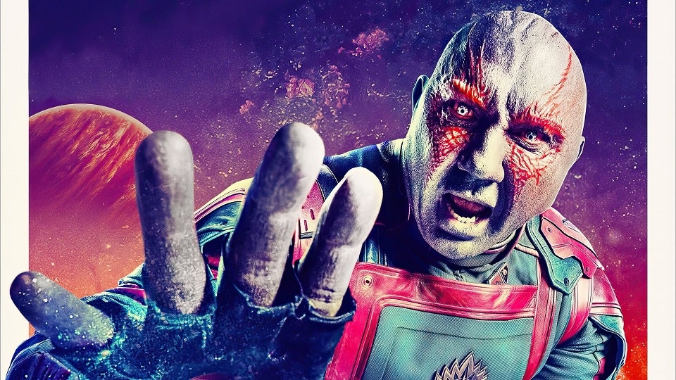 Dave-Bautista-Drax Ator confirma muitas participações especiais em Guardiões da Galáxia Vol.3