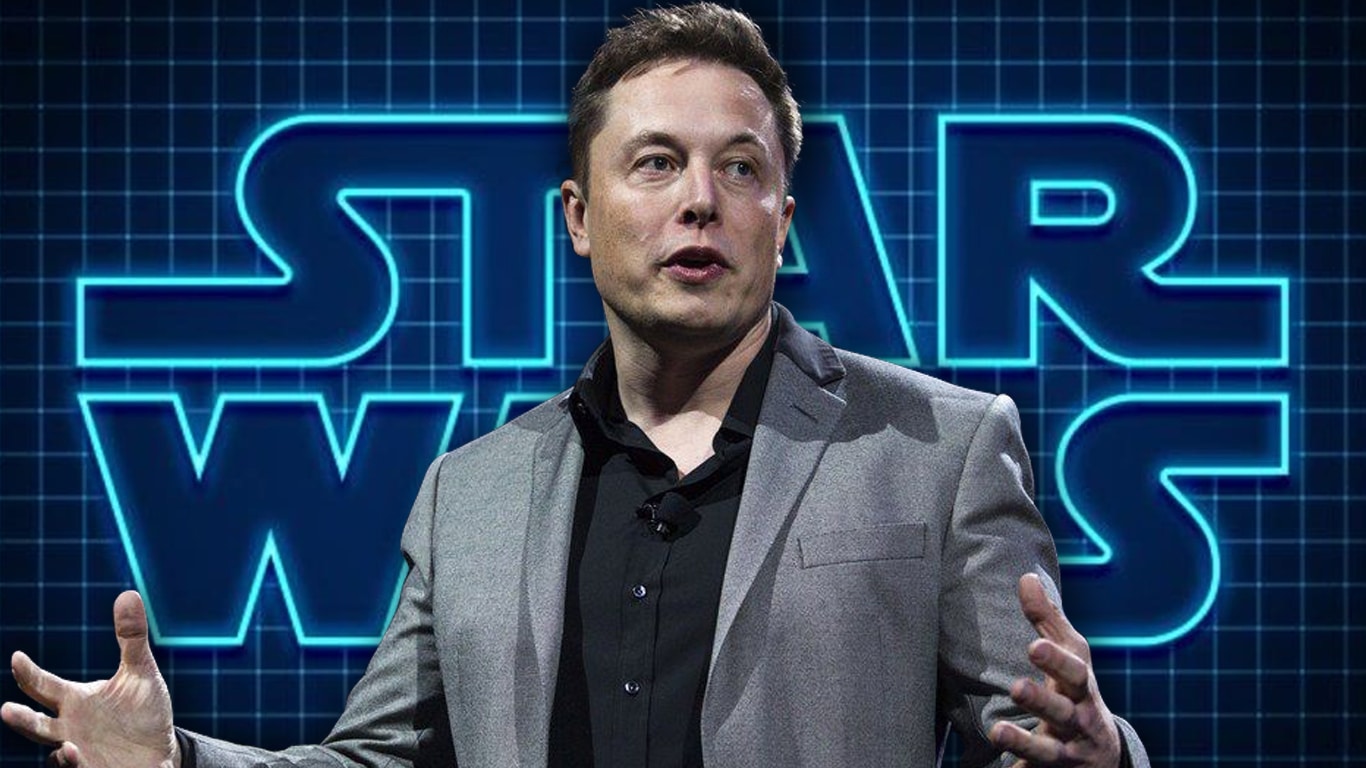 Elon-Musk-Star-Wars Elon Musk dá sua opinião sobre série Star Wars do Disney+